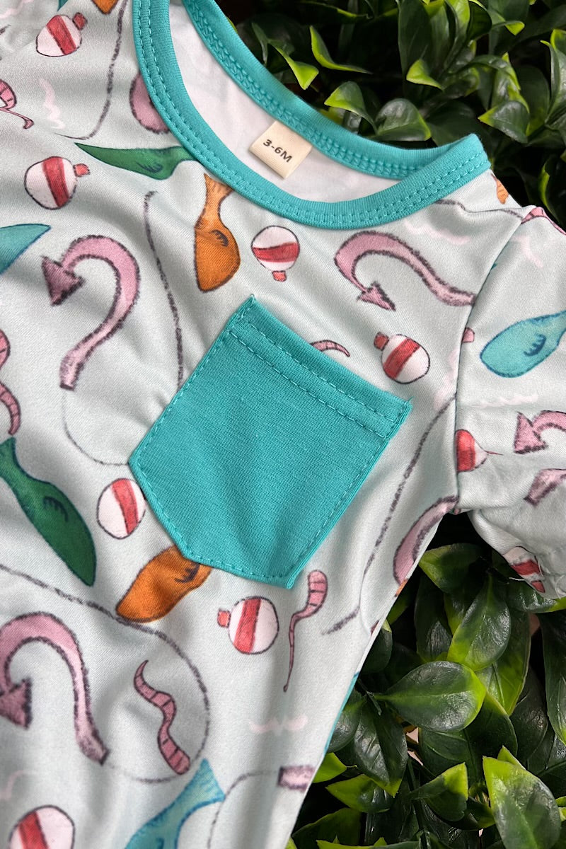 ‘Gone Fishing’ Onesie
