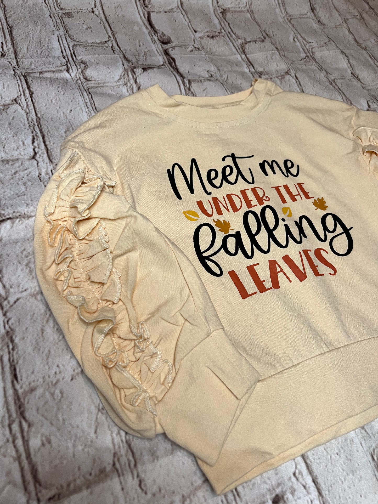 "Meet Me Under The Falling Leaves" Top