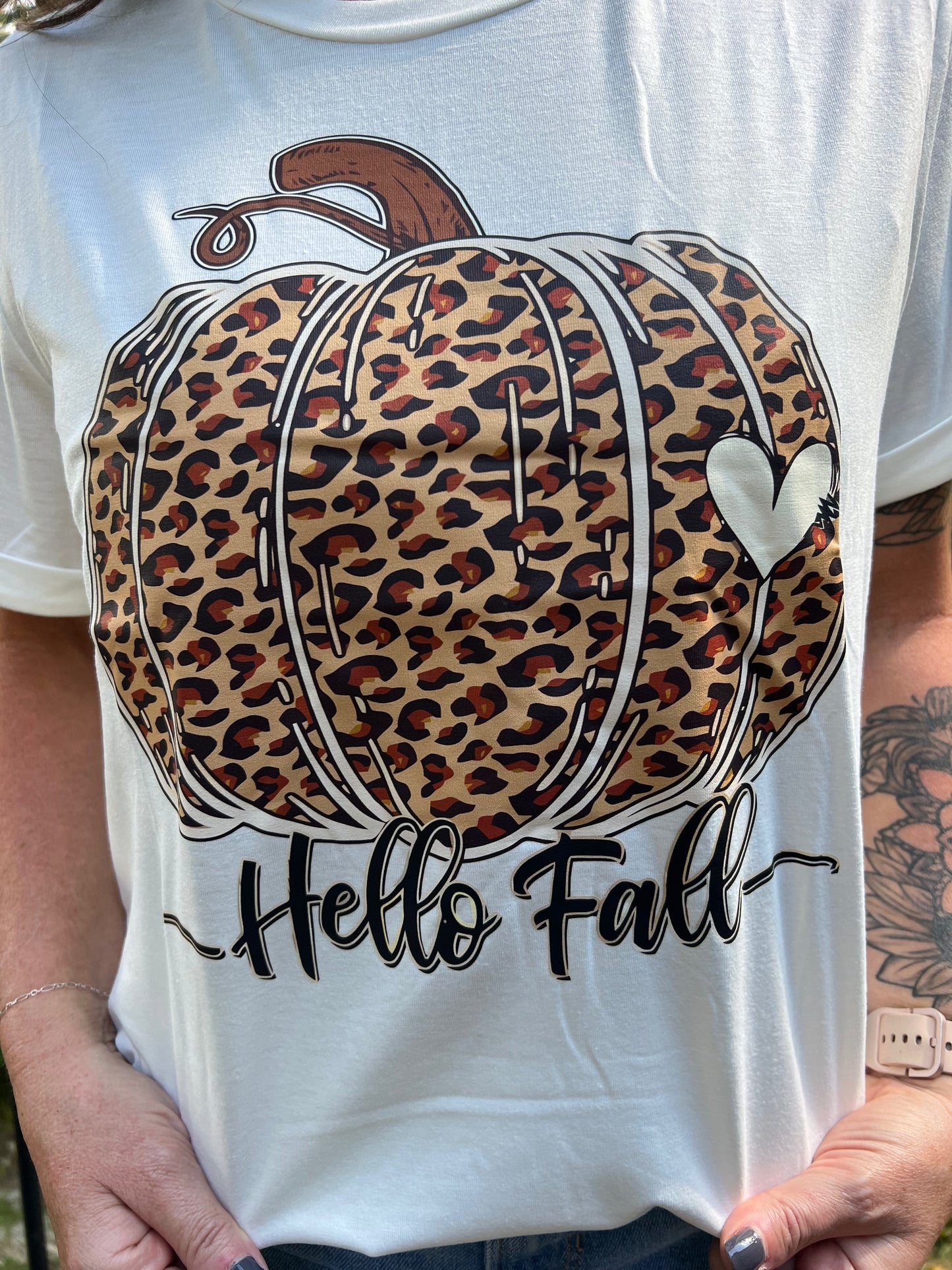 "Hello Fall" Tee