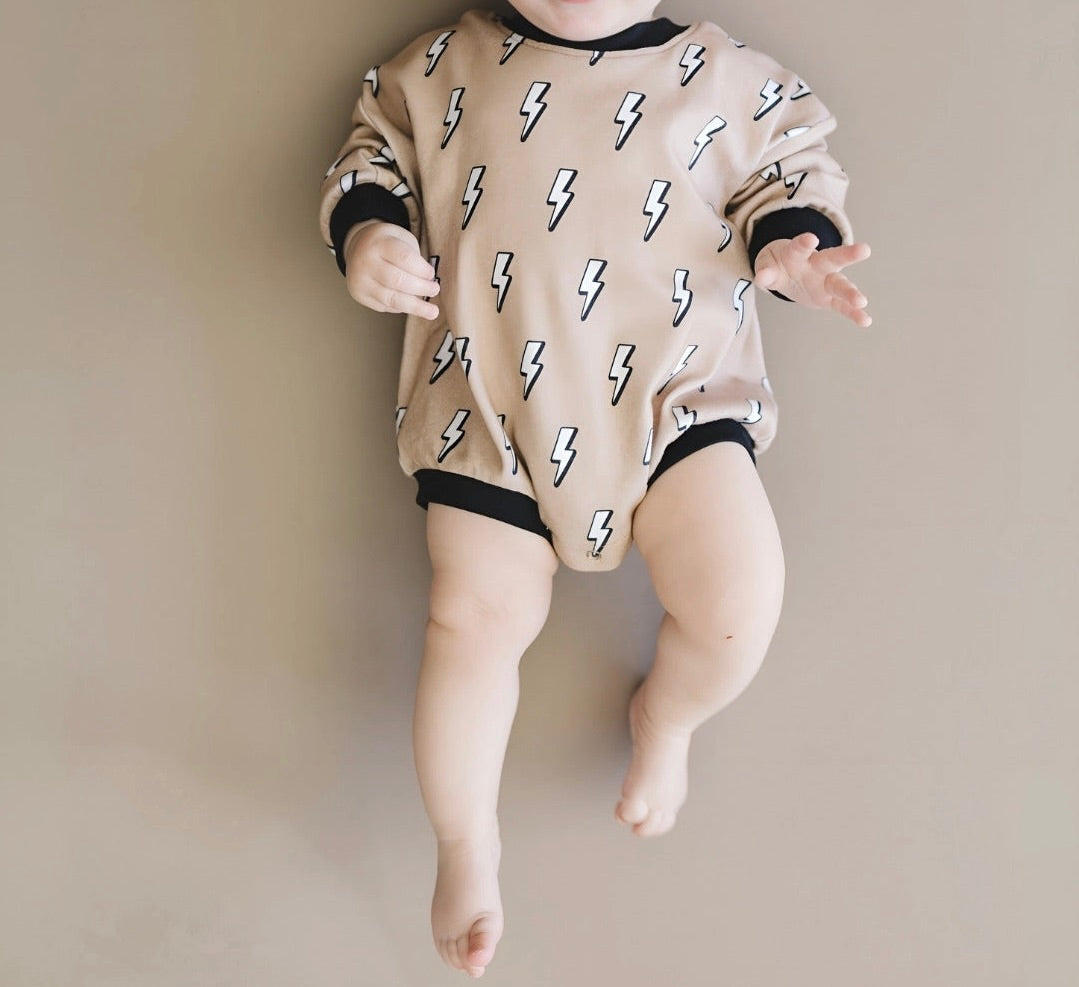 Lightning Bolt Bubble Romper