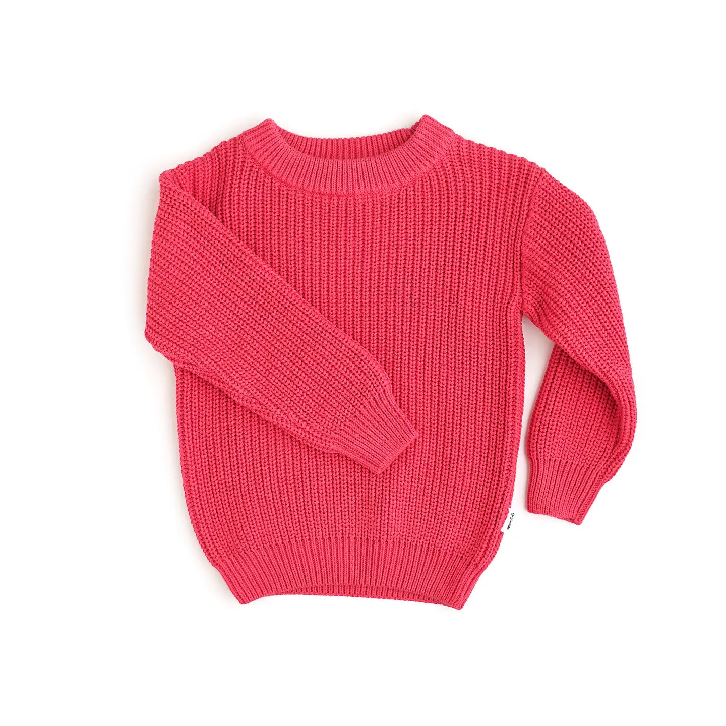Deep Pink Toddler Sweater