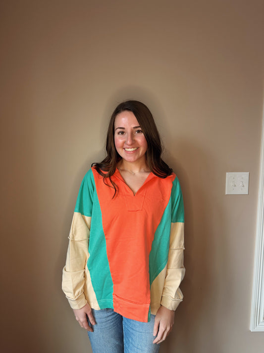The Three-Tone Dream Top