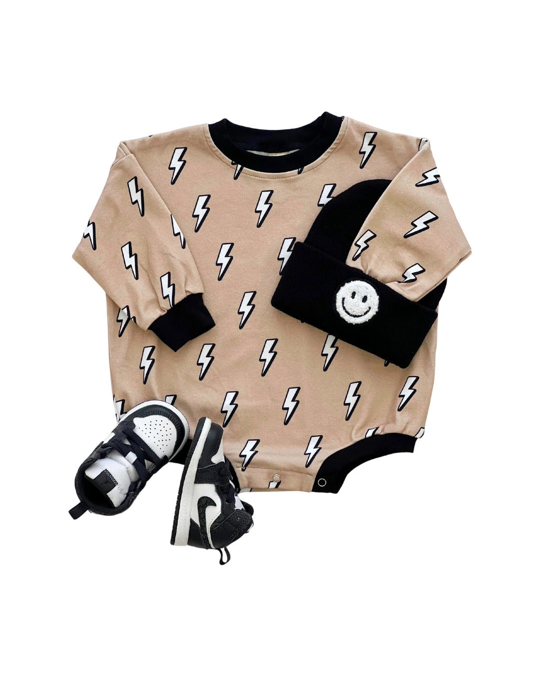 Lightning Bolt Bubble Romper