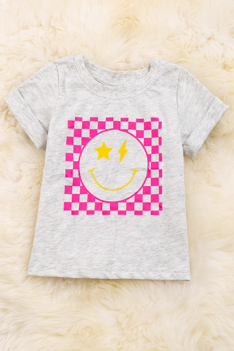 Checkered Emoji Tee