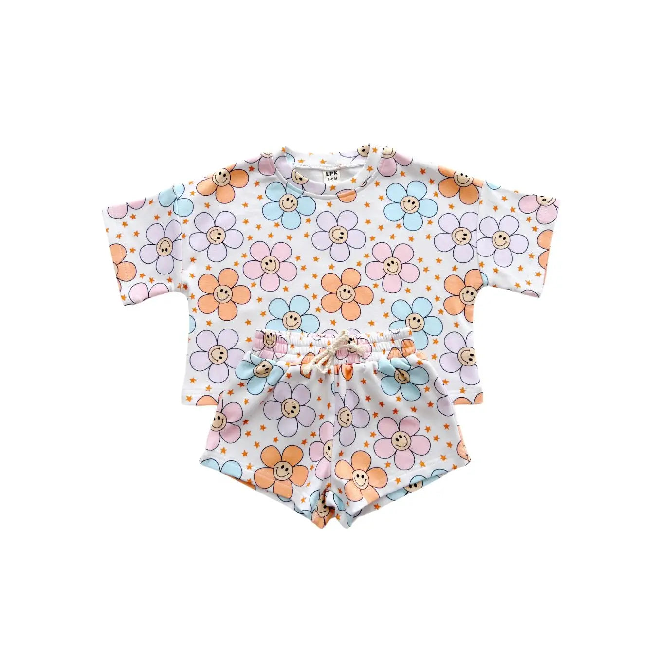 Ditzy Daisy Shorts Set
