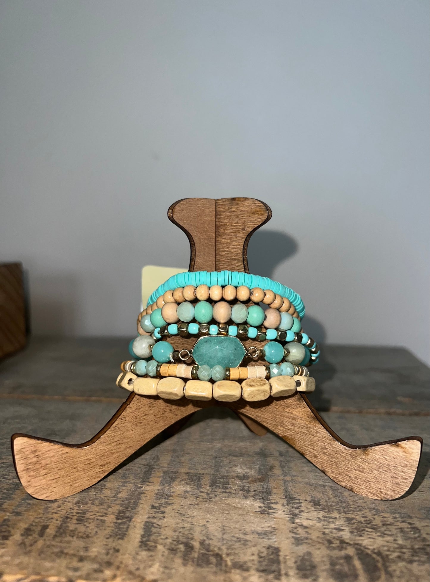 Charm Layered Bracelet Stack
