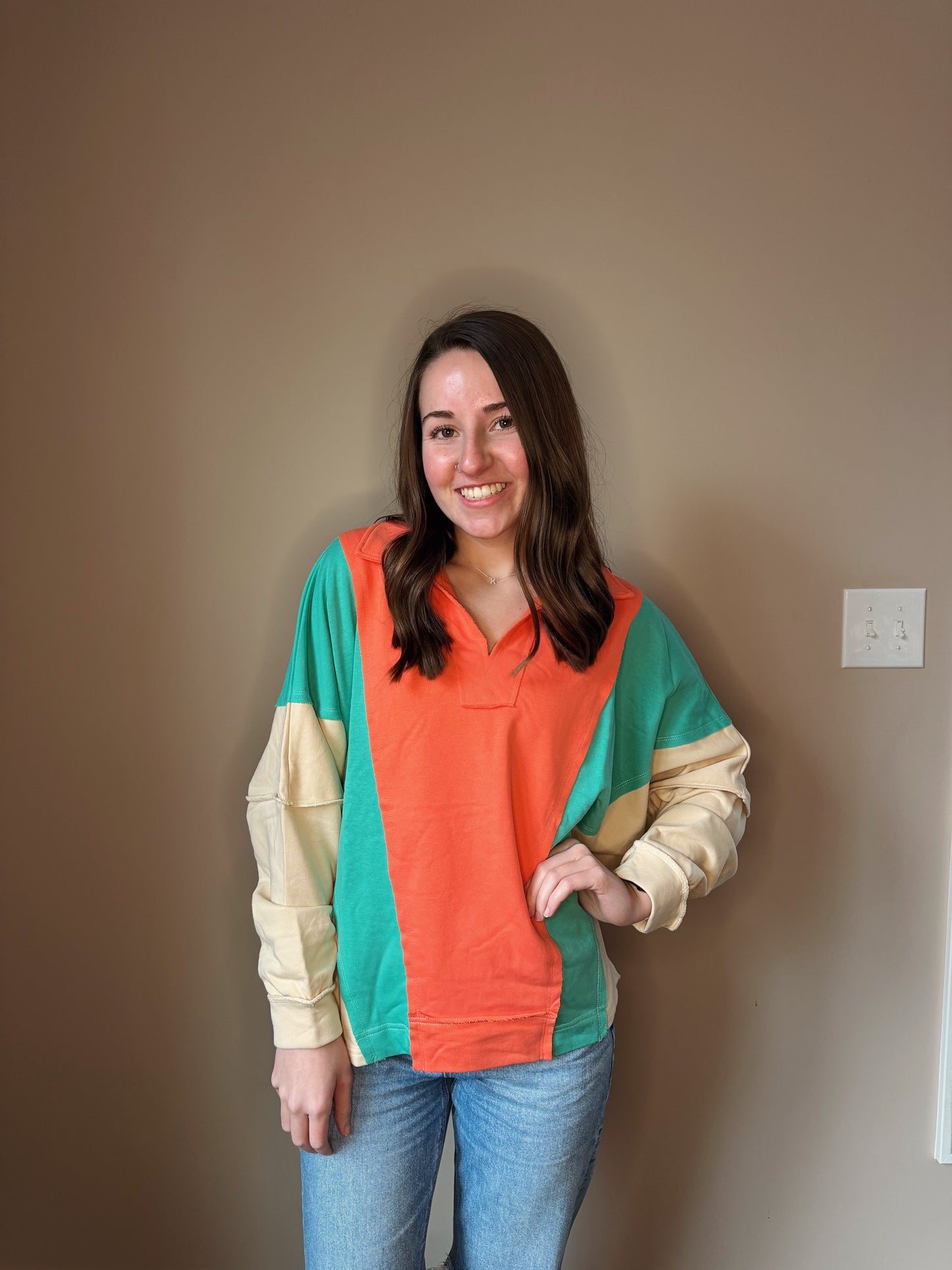 The Three-Tone Dream Top