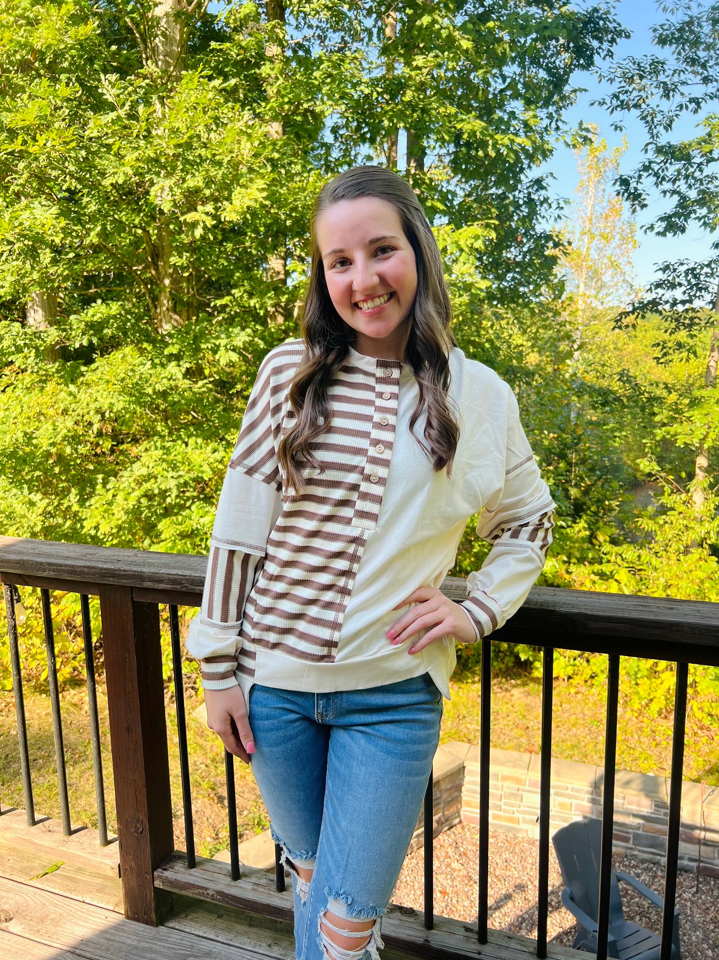 The Blush Groove Pullover