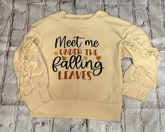 "Meet Me Under The Falling Leaves" Top