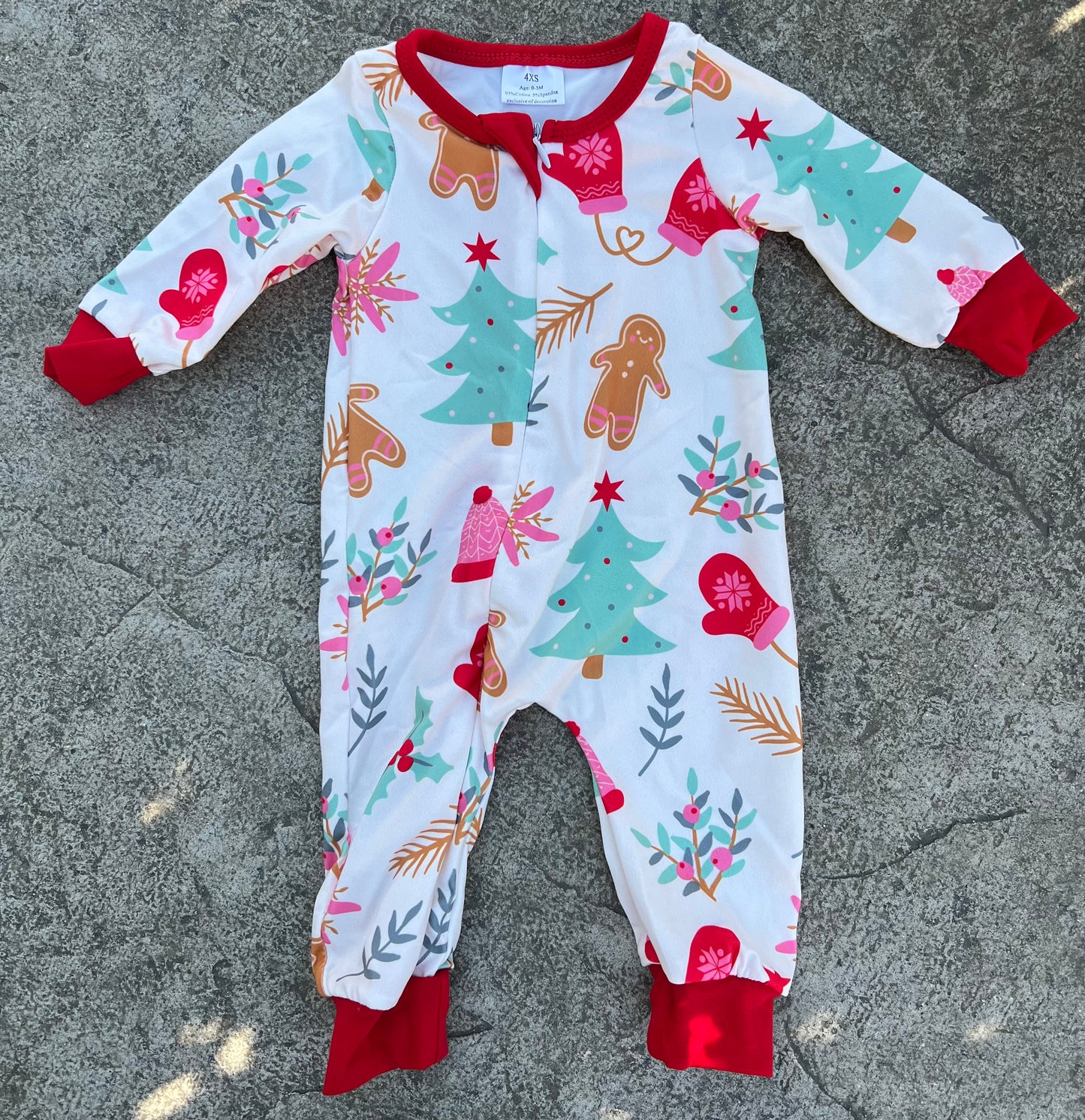 Gingerbread Christmas Jumpsuit