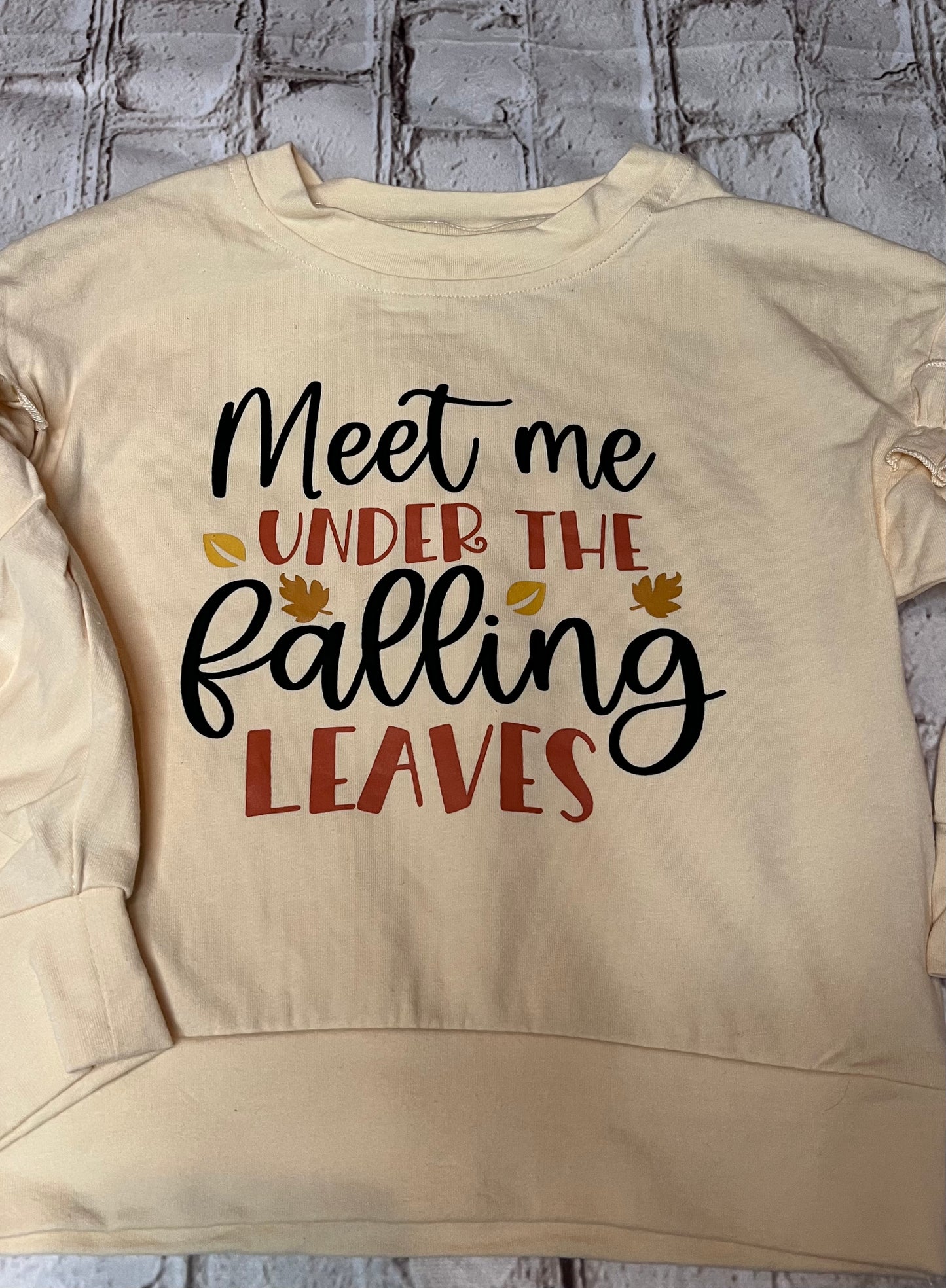 "Meet Me Under The Falling Leaves" Top