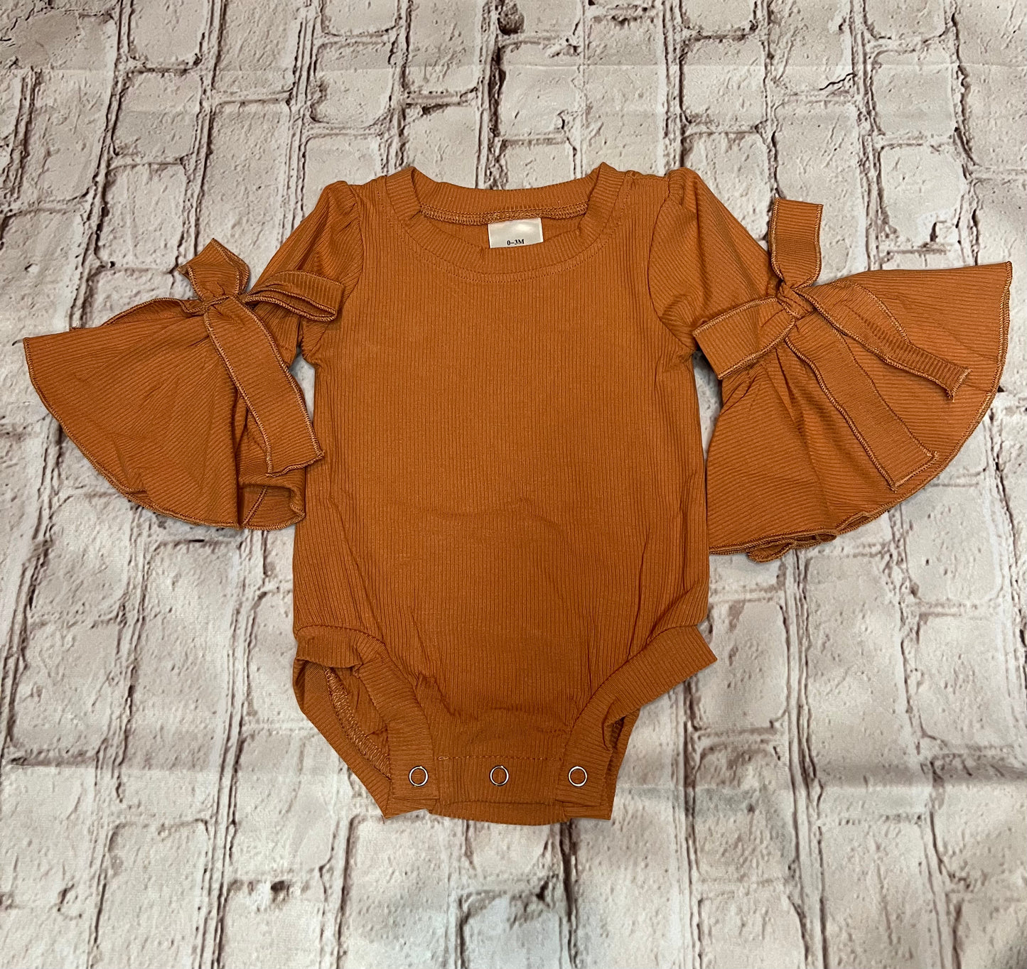 Bell Sleeve Baby Onesie