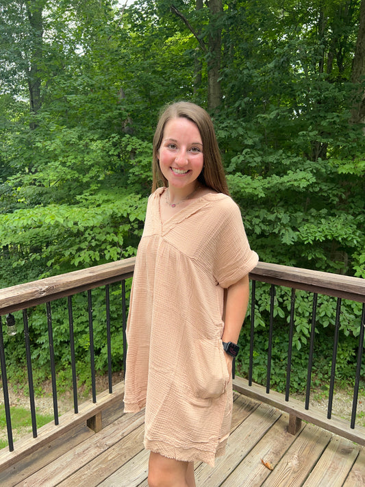 Brush Mini Dress