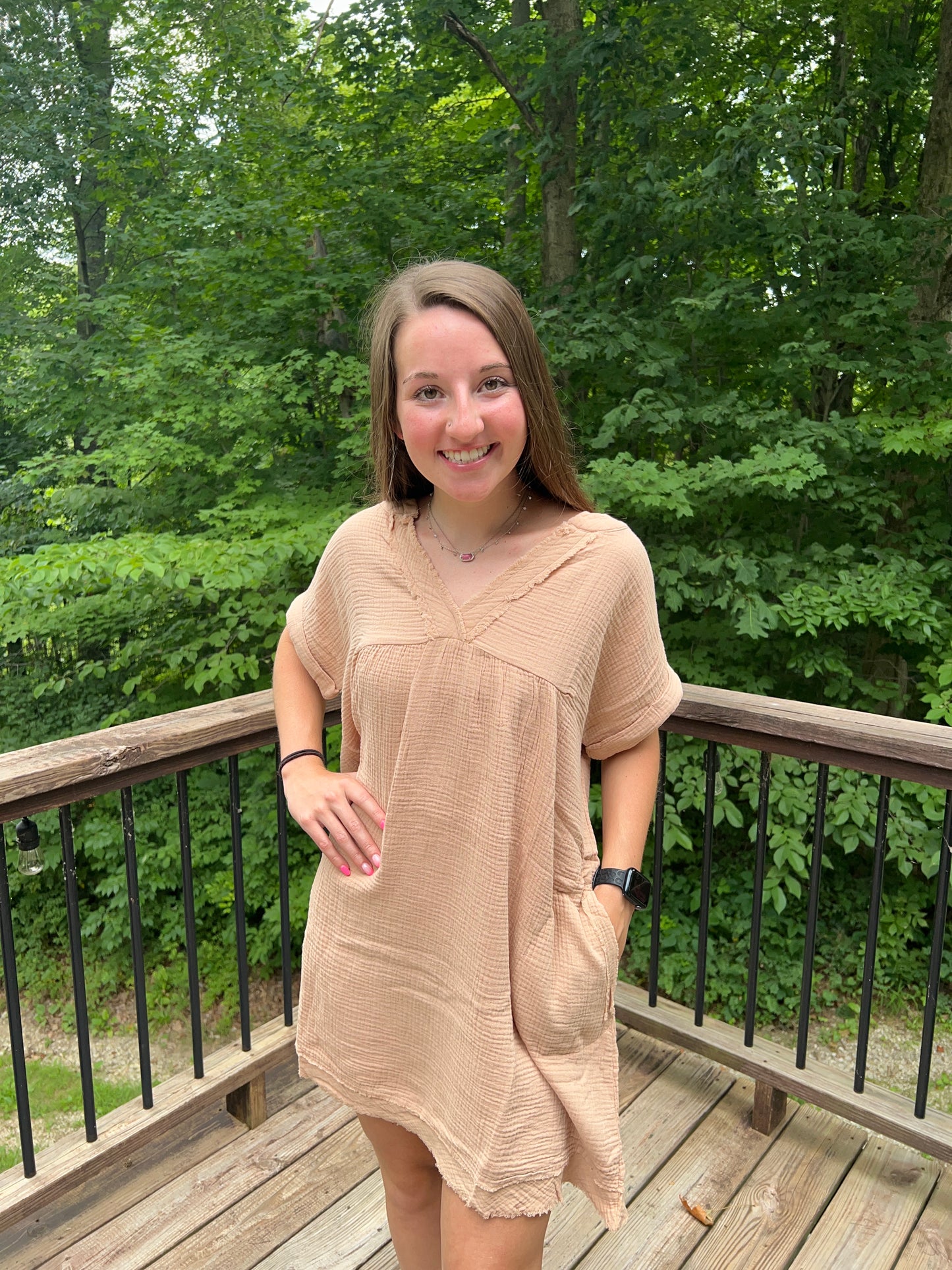 Brush Mini Dress