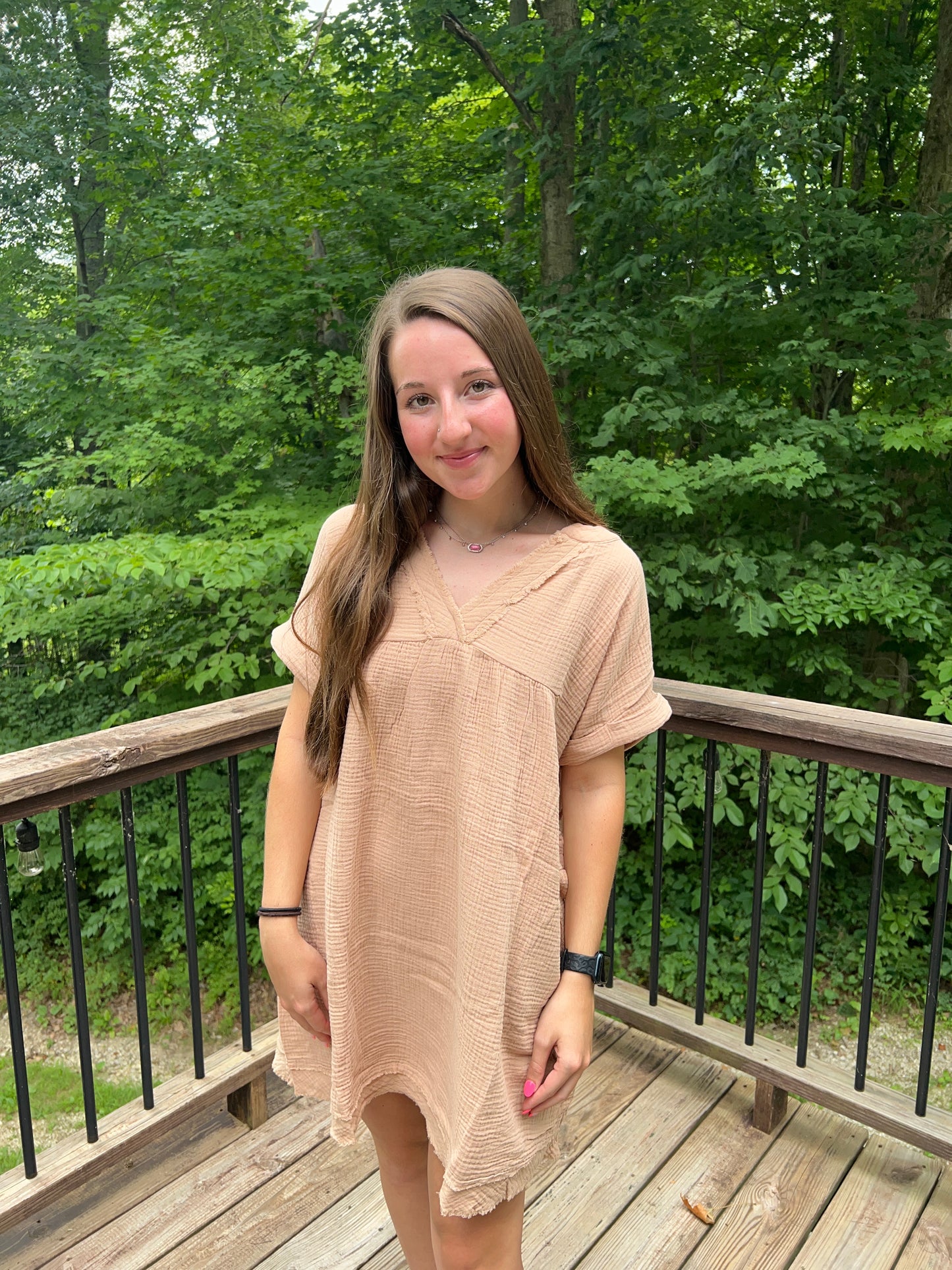 Brush Mini Dress