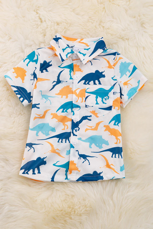 Dino Button Up