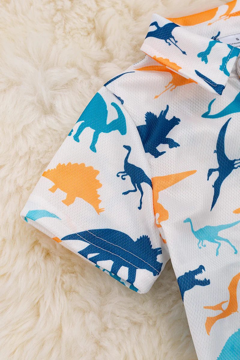 Dino Button Up