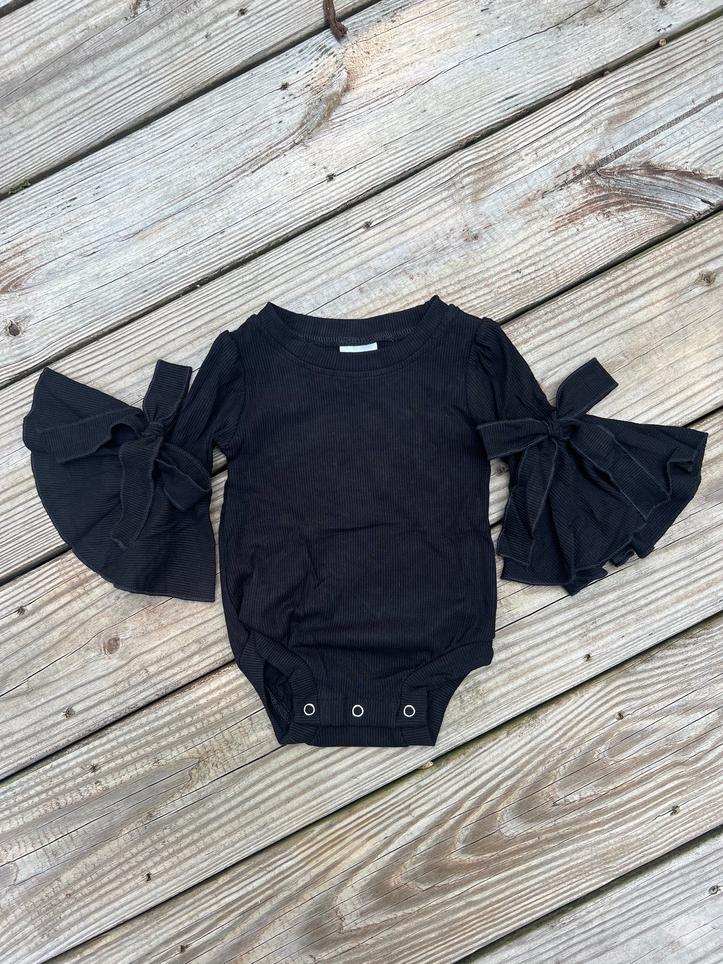 Bell Sleeve Baby Onesie