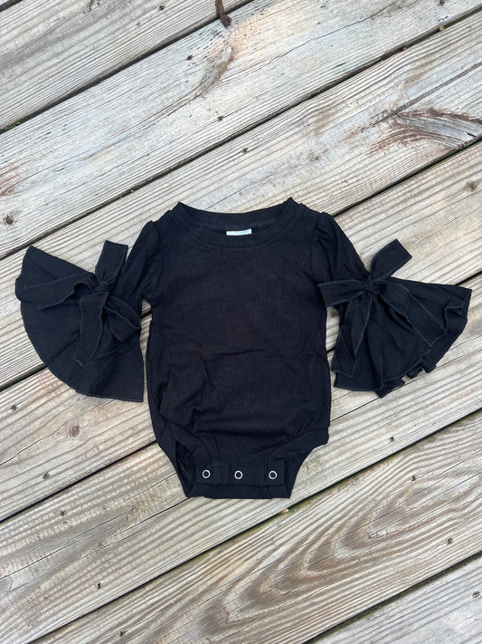 Bell Sleeve Baby Onesie