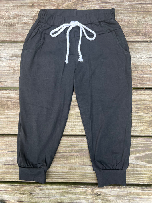 Black Joggers