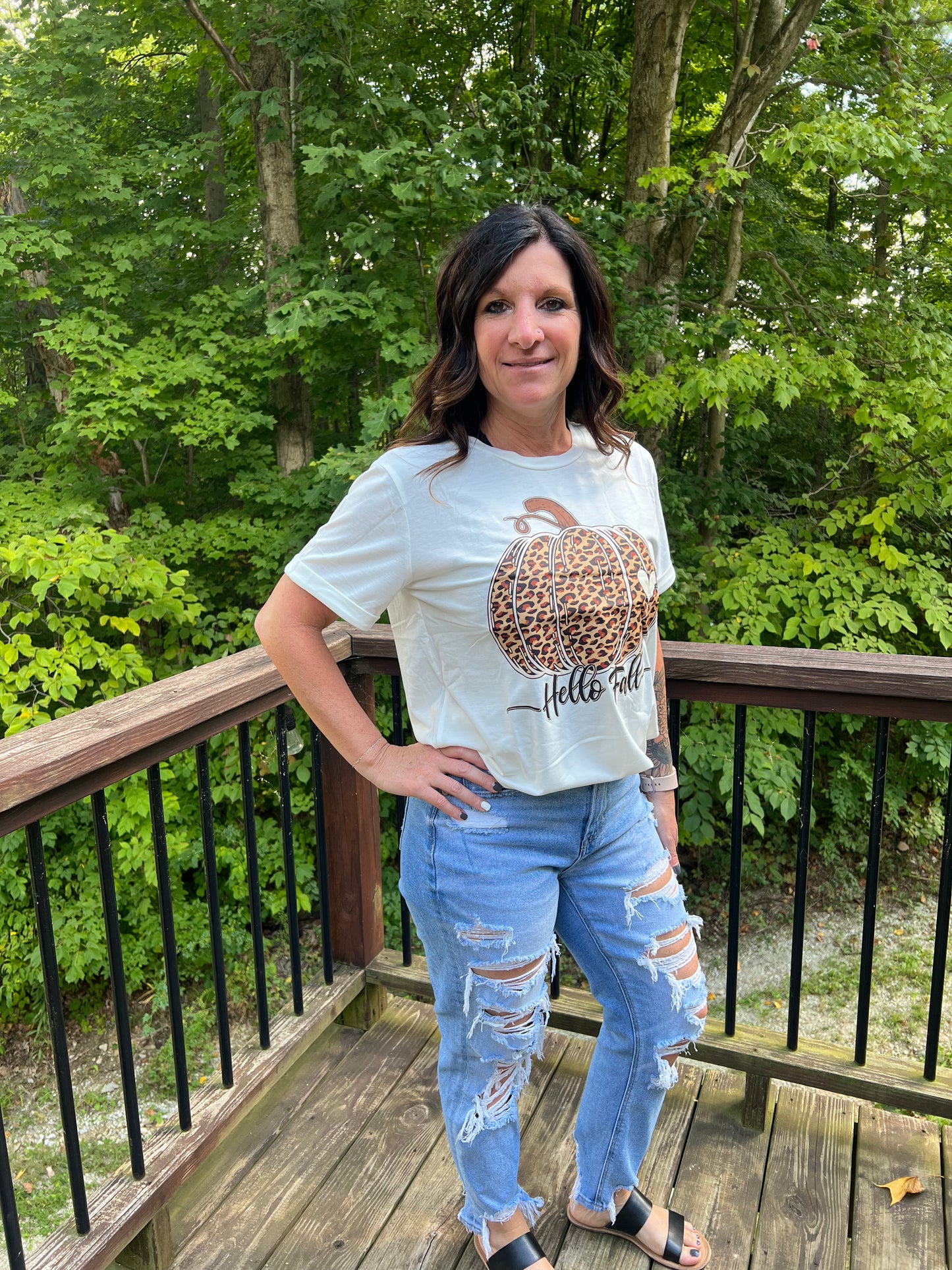 "Hello Fall" Tee