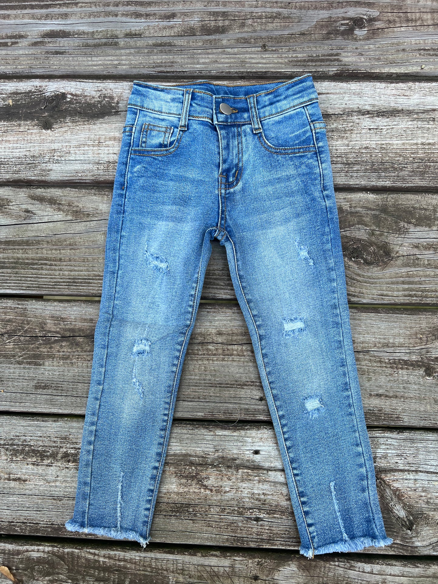 Distressed Skinny Jeans