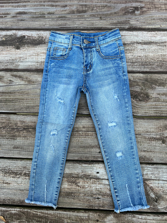 Distressed Skinny Jeans