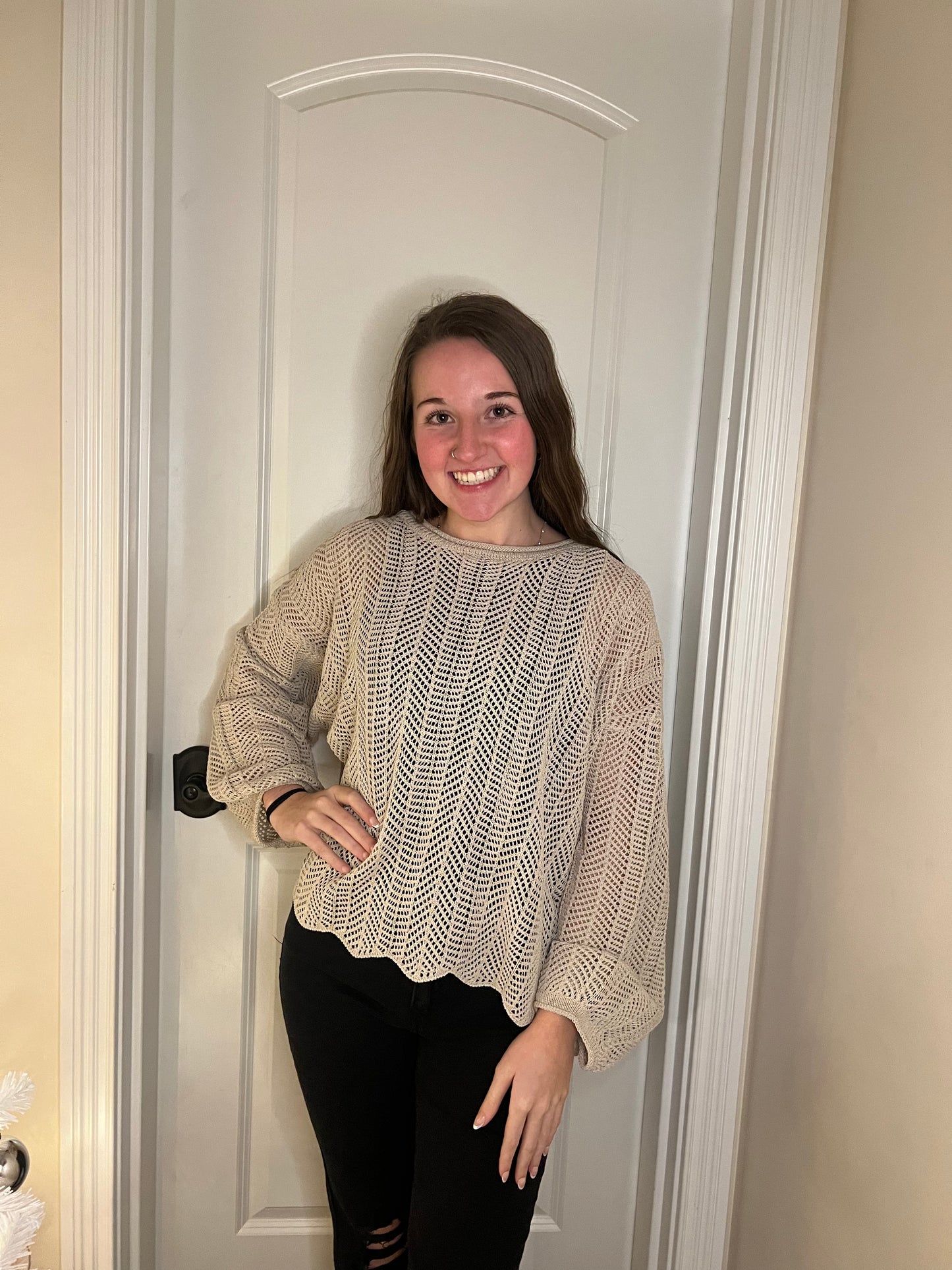 Hollow Out Sweater