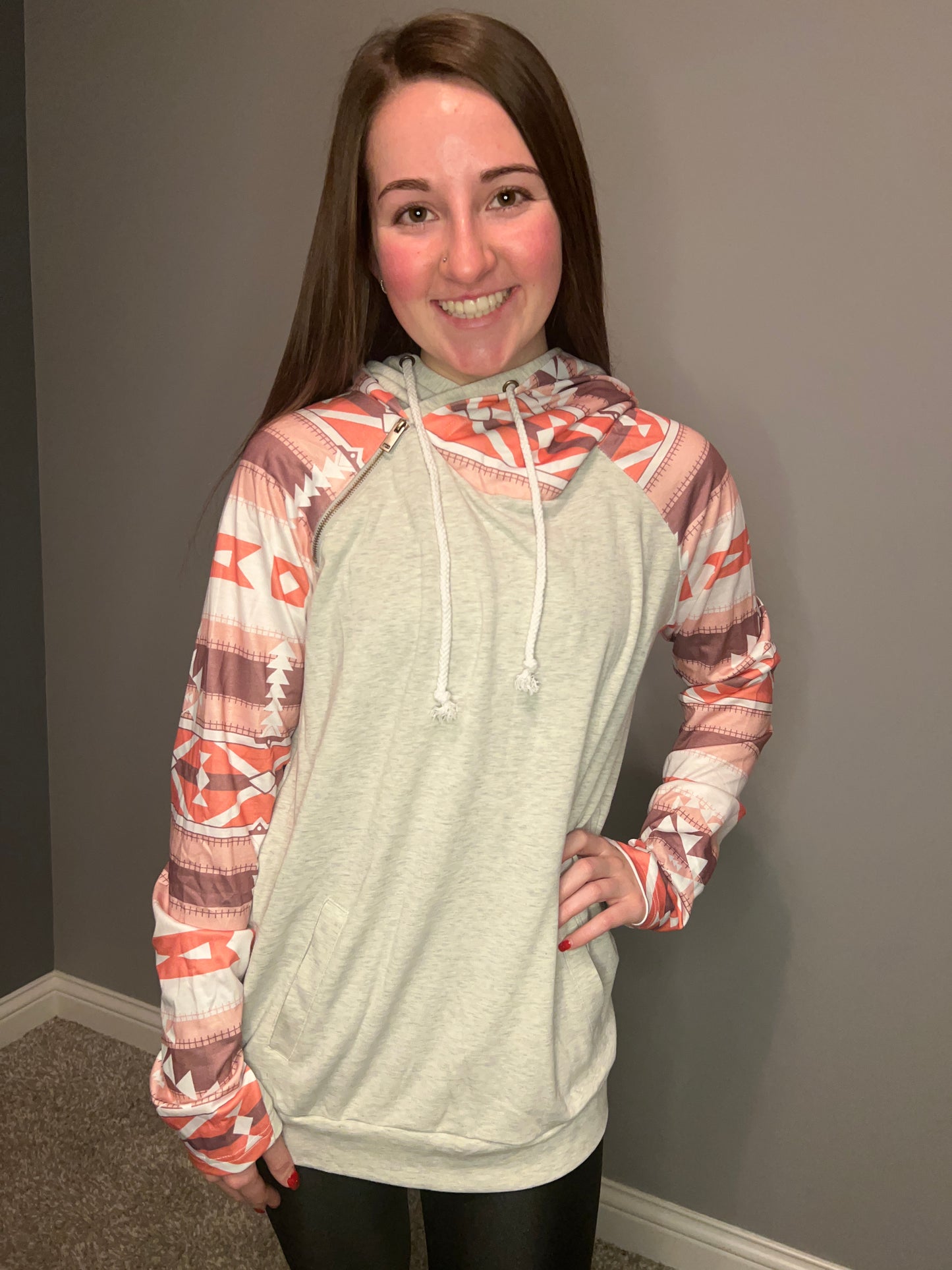 Western Aztec Hoodie