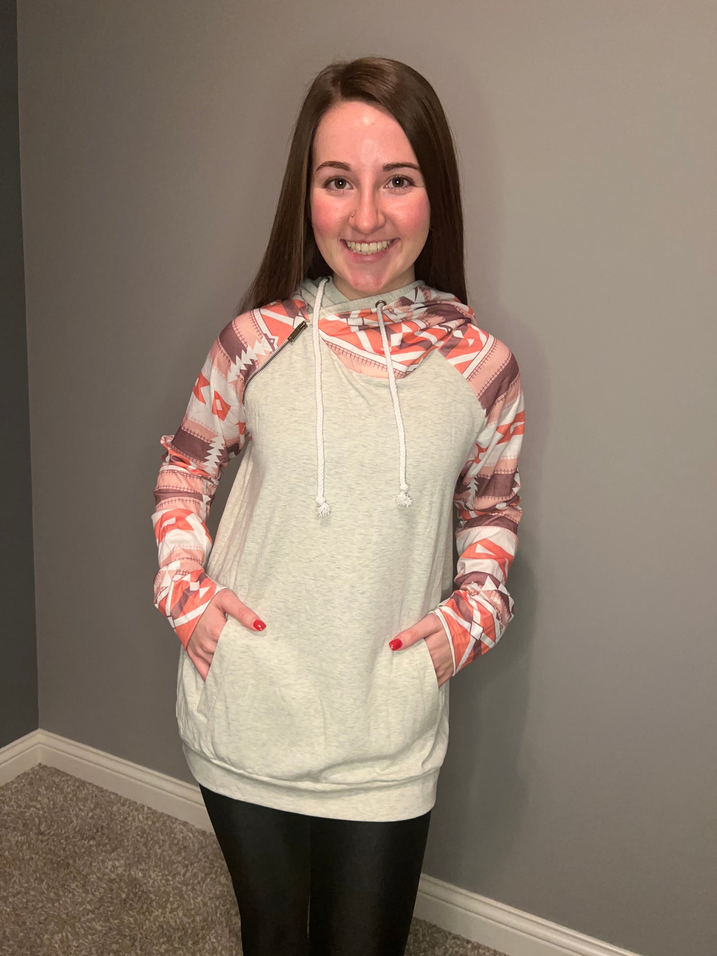 Western Aztec Hoodie
