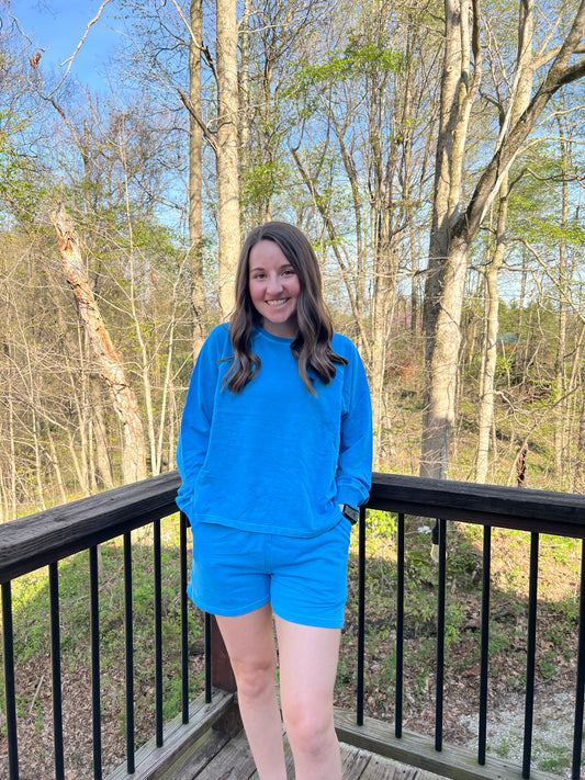 Summer Days Pullover & Short Set