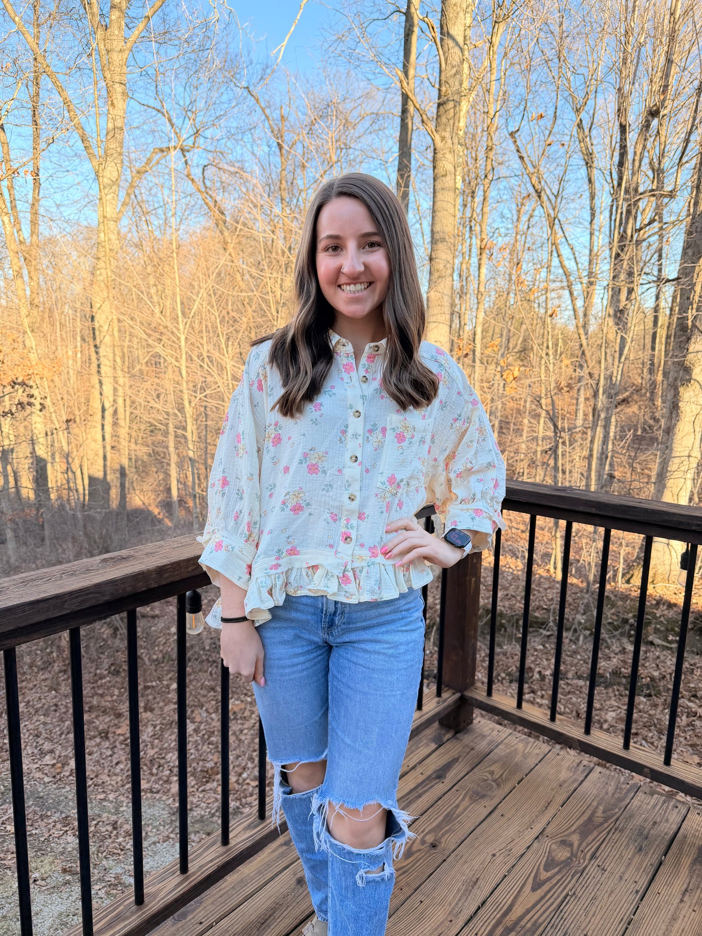 The Darling Bloom Top