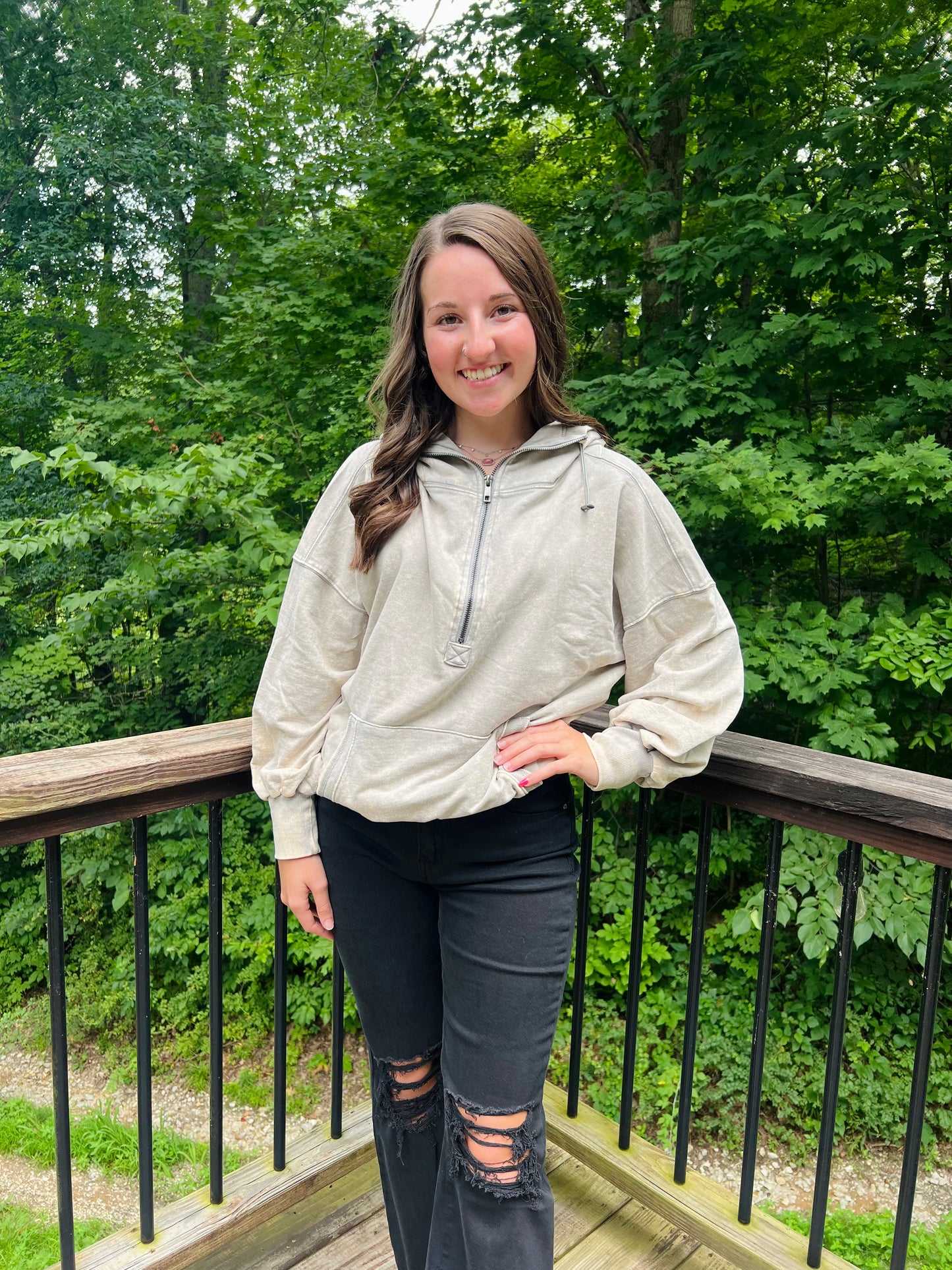 The Hazy Zip Hoodie