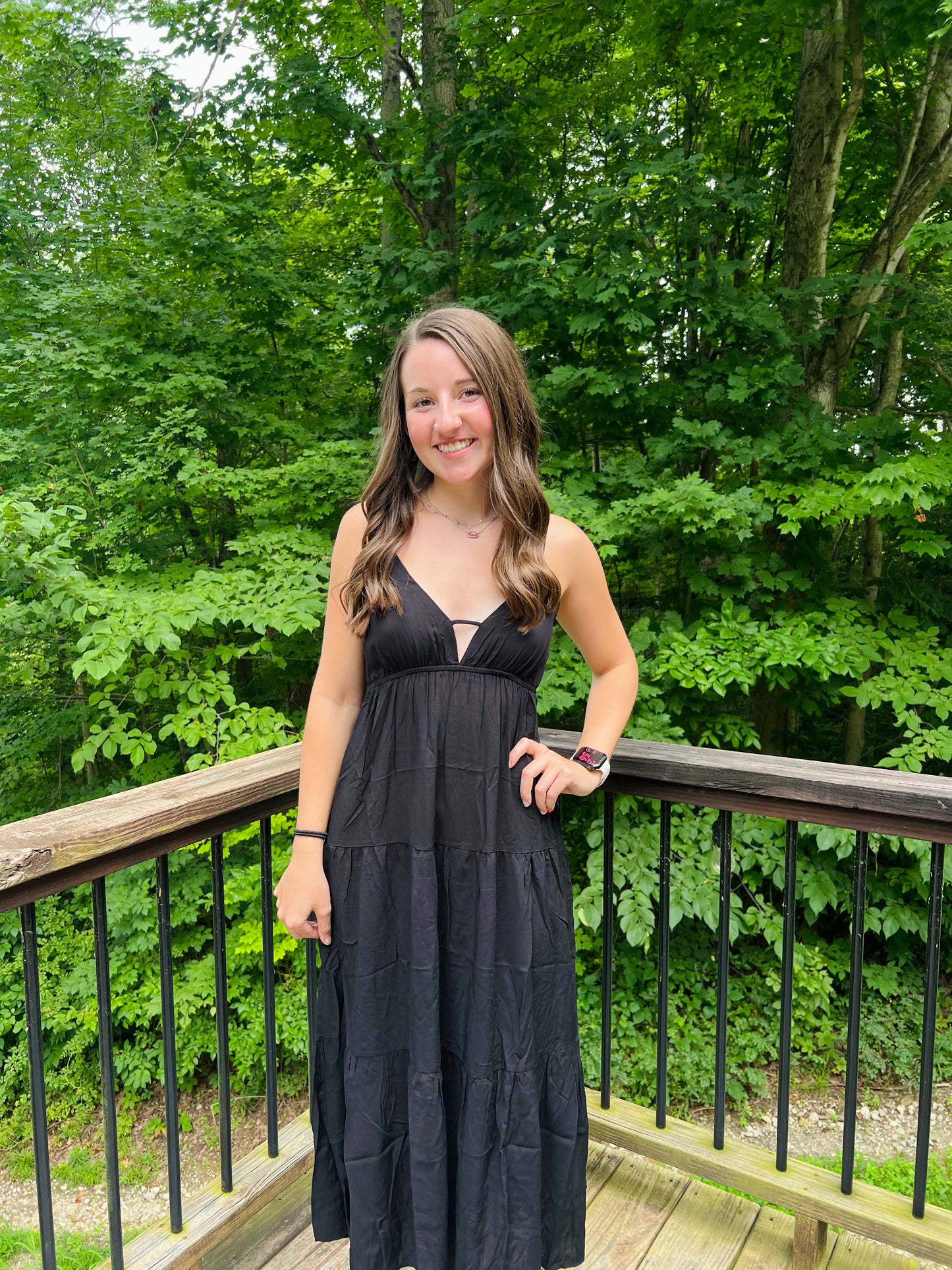 The Black Tier Dress