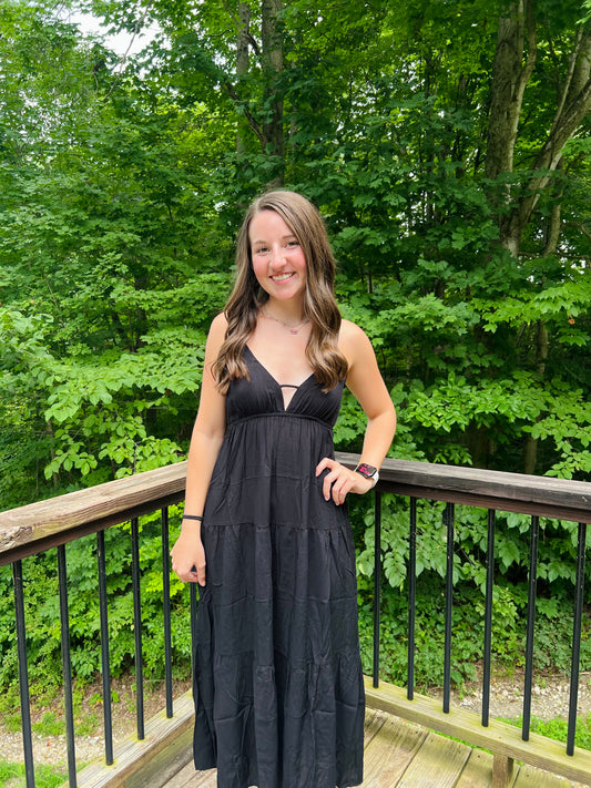 The Black Tier Dress