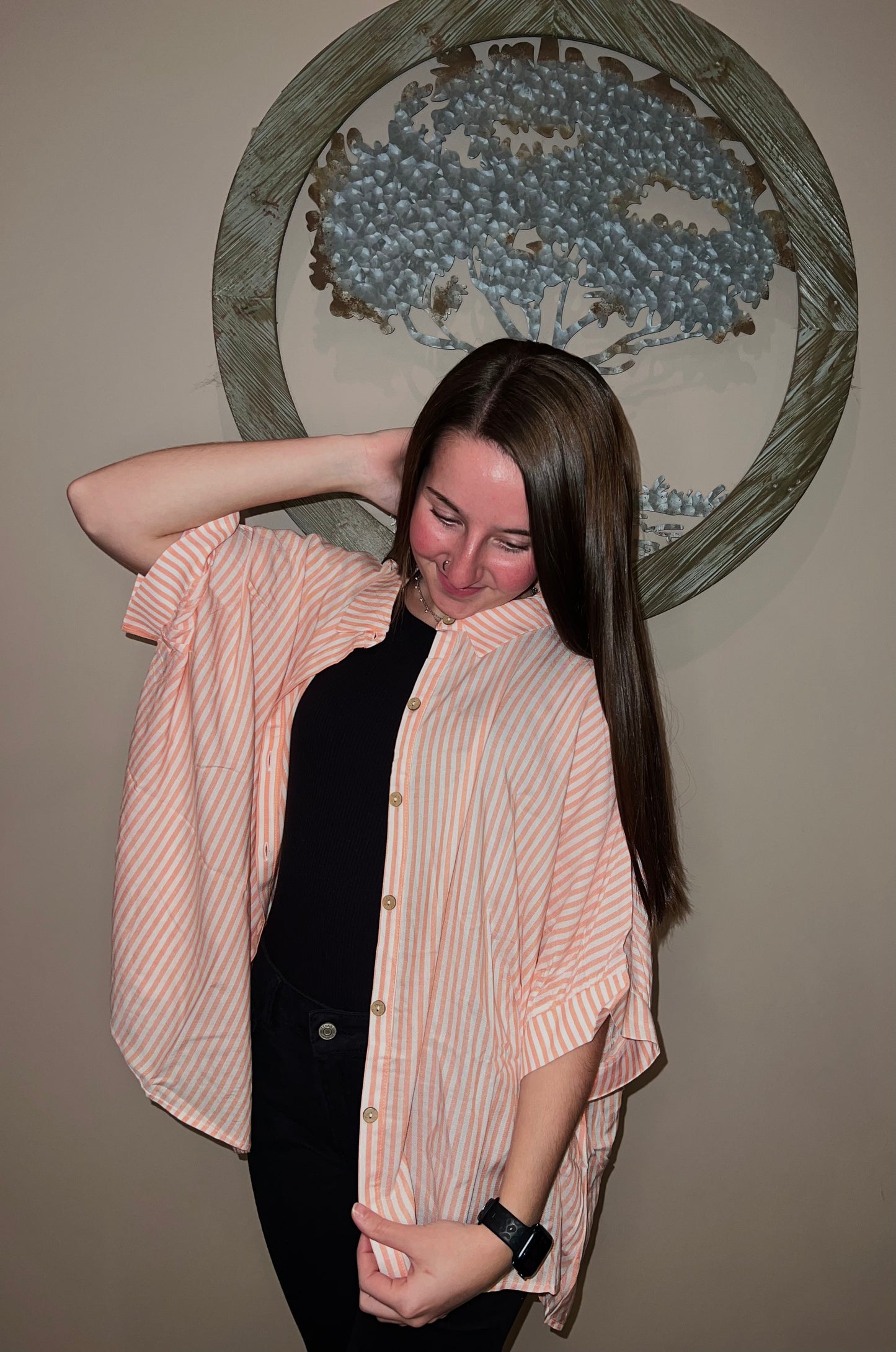 Pretty In Peach Top