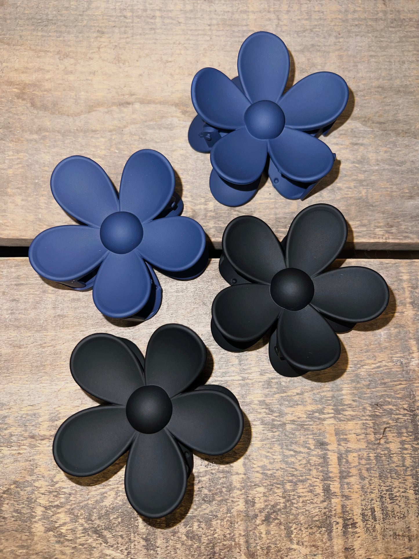 Flower Hair Claw Clip