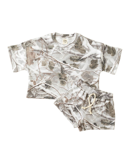 Matching Shorts Set - Camo