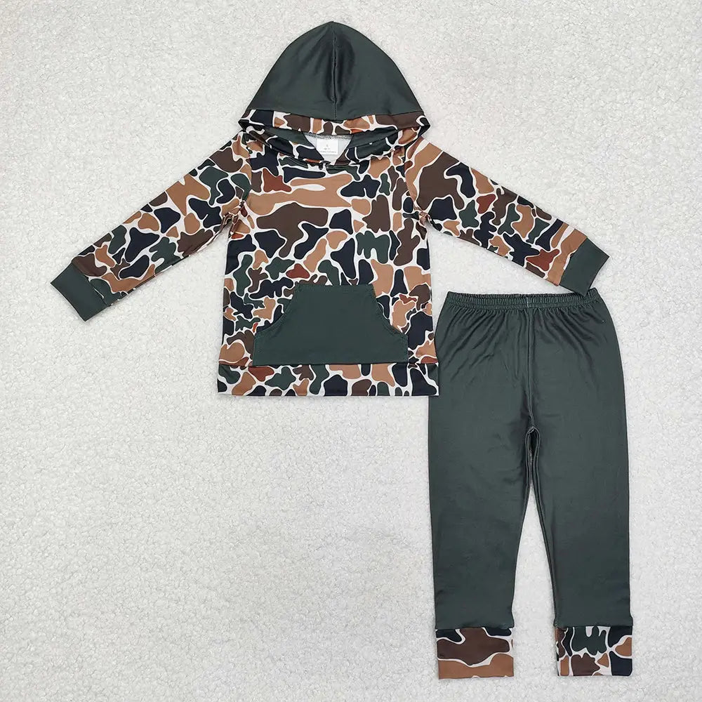 Duck Camo Boy's Jogger Set