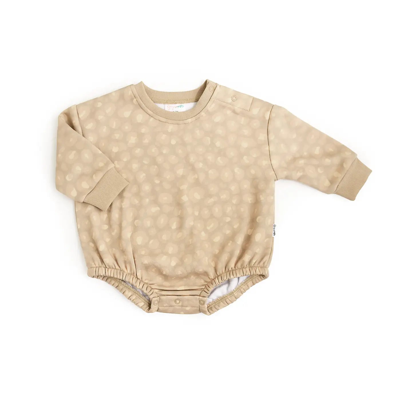 Amari Leopard Baby Bubble Sweatshirt