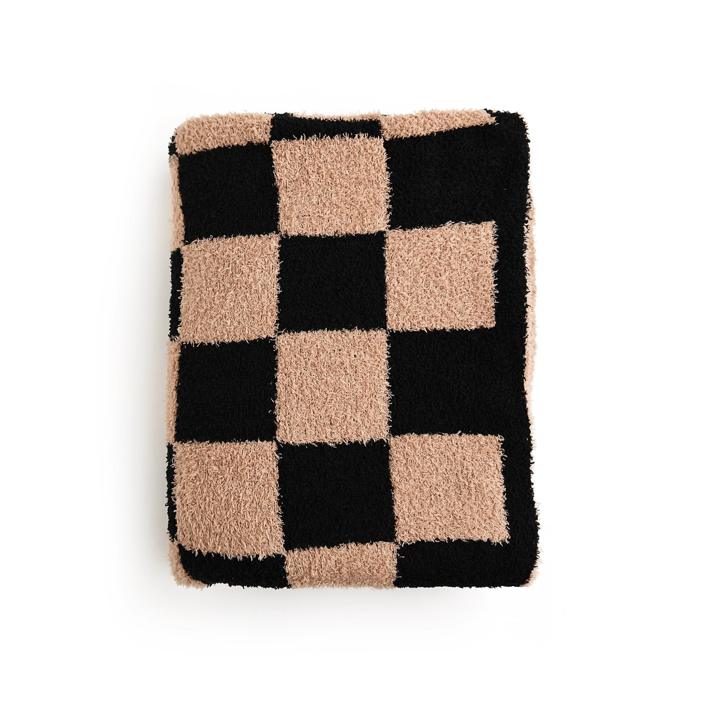 Plush Checkered Blanket